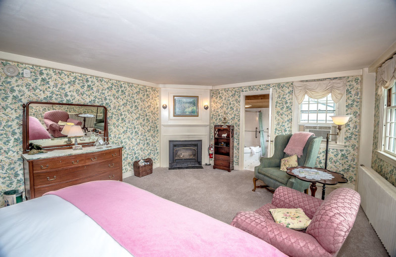 Guest room at Adair Country Inn.