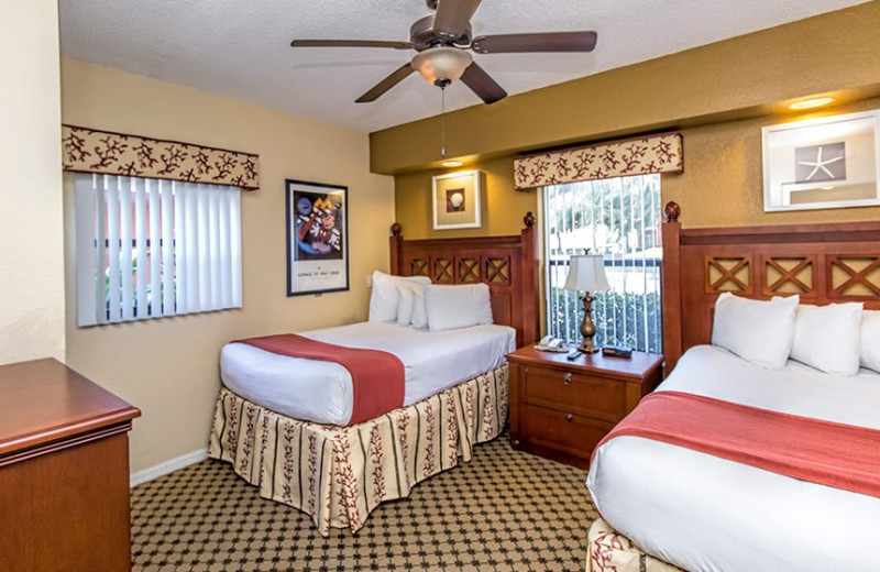 Guest bedroom at Westgate Lakes Resort & Spa.