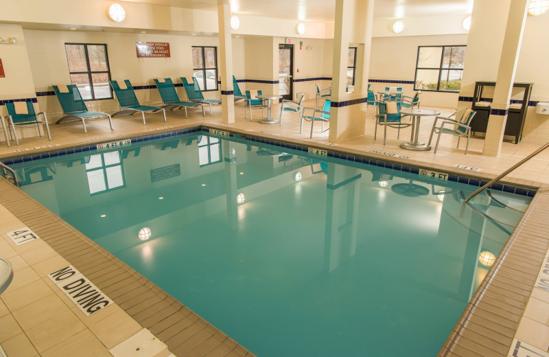 Indoor pool at TownePlace Suites by Marriott Erie.