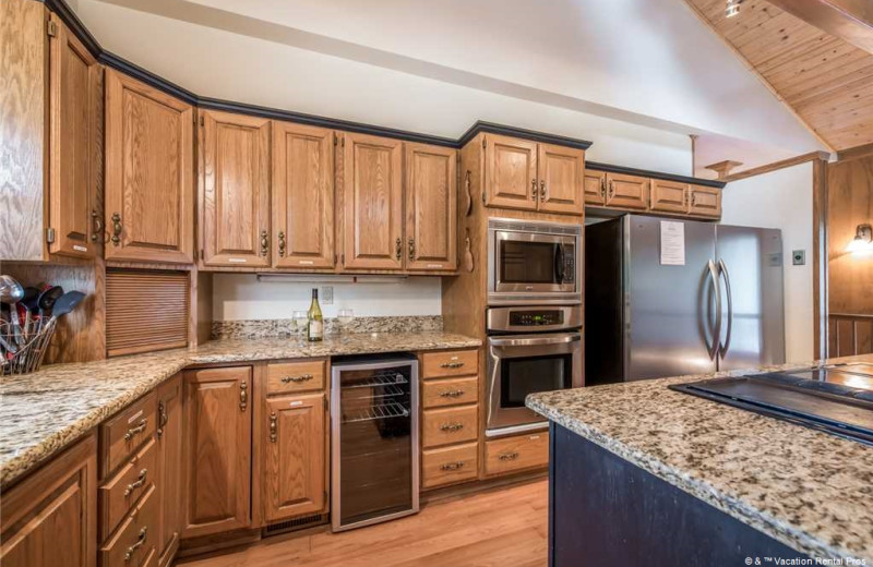 Rental kitchen at Vacation Rental Pros - Ruidoso.