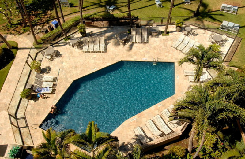 Outdoor pool at Mana Kai Maui.