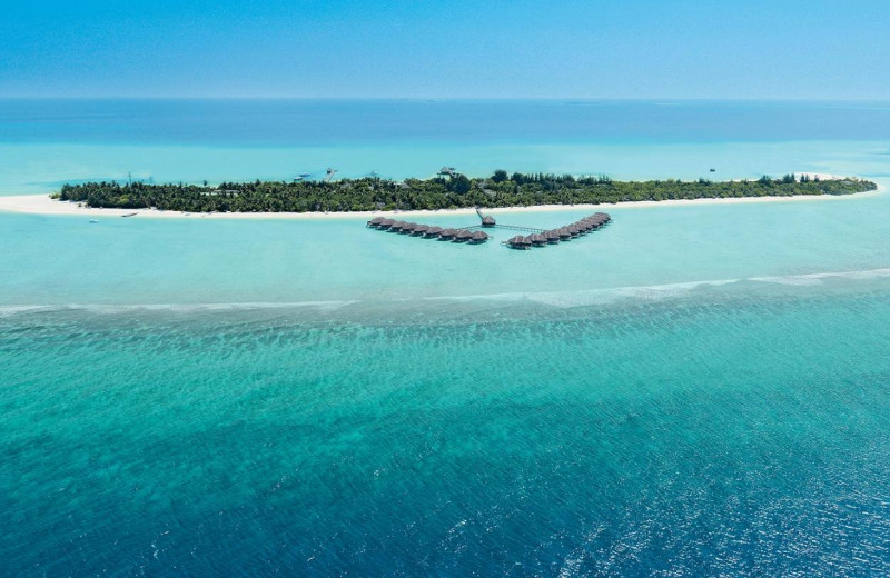 Aerial view of Kanuhura Sun Resort & Spa.