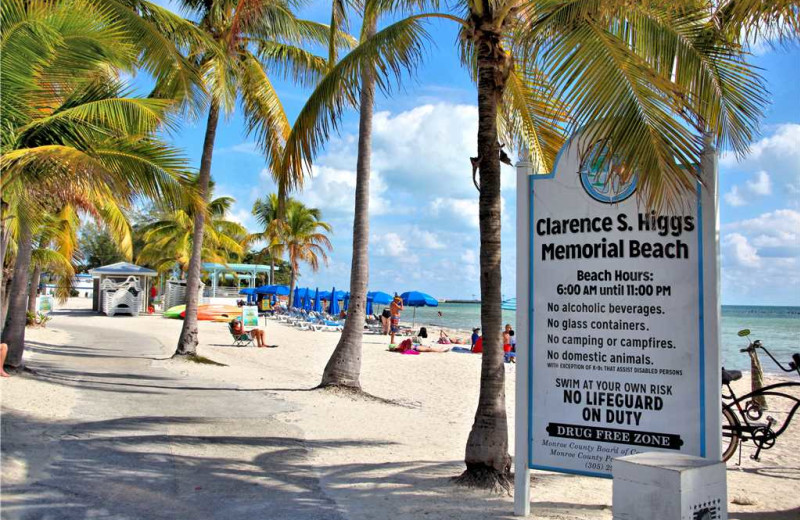 Beach at At Home in Key West, LLC.