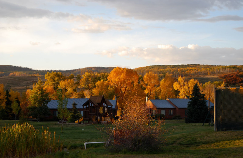 Exterior view of The Glen Eden Resort.