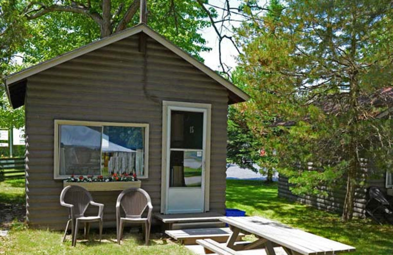 Cabin exterior at Sunnylea.