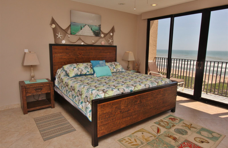 Rental bedroom at Seabreeze I.