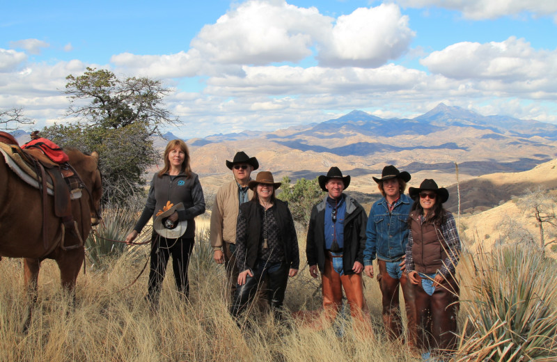 Group at Circle Z Ranch.