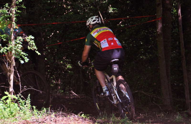 Biking at Singletree Gun & Plough.