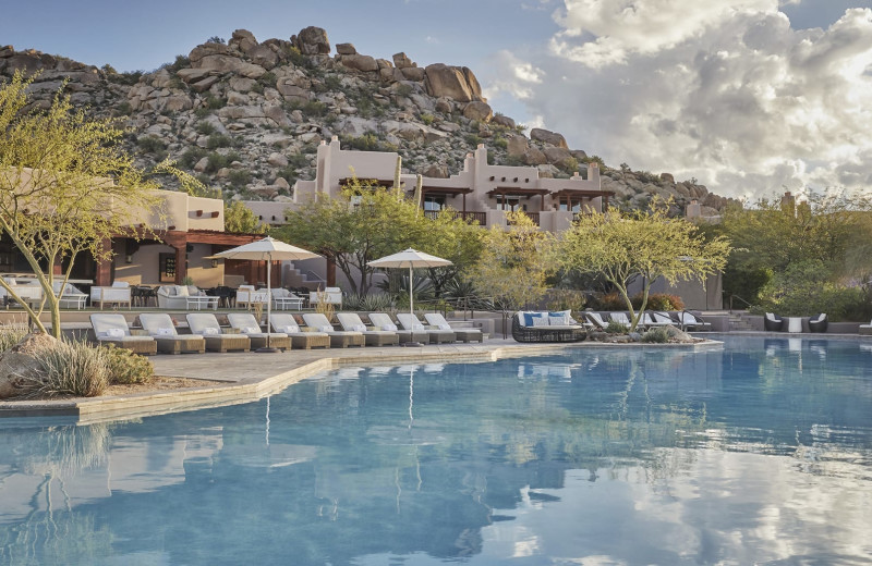 Outdoor pool at Four Seasons Resort - Scottsdale at Troon North.