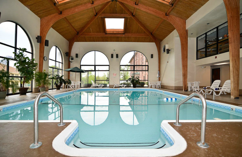 Pool Area at Best Western Music Capital Inn