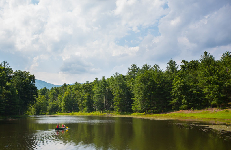 Lake view at Montfair Resort Farm.