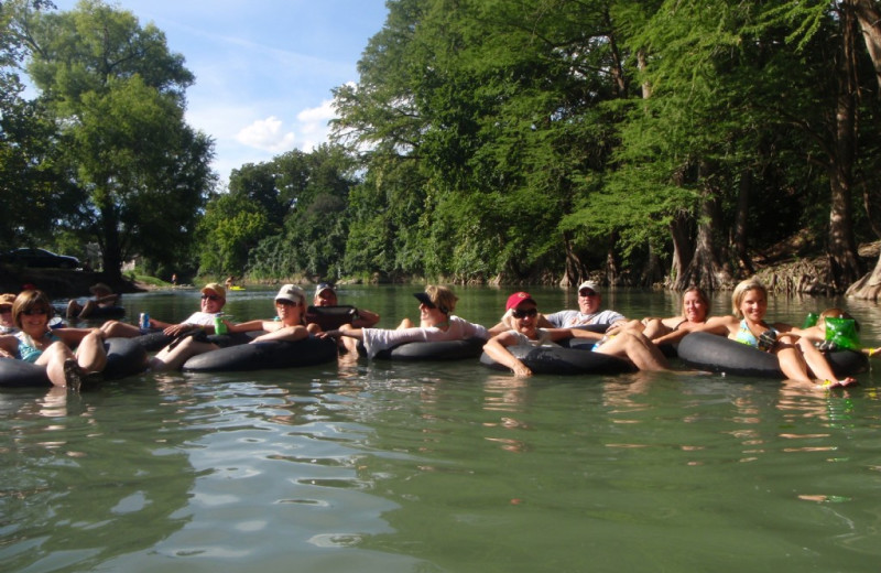 River tubing at Rio Guadalupe Resort.