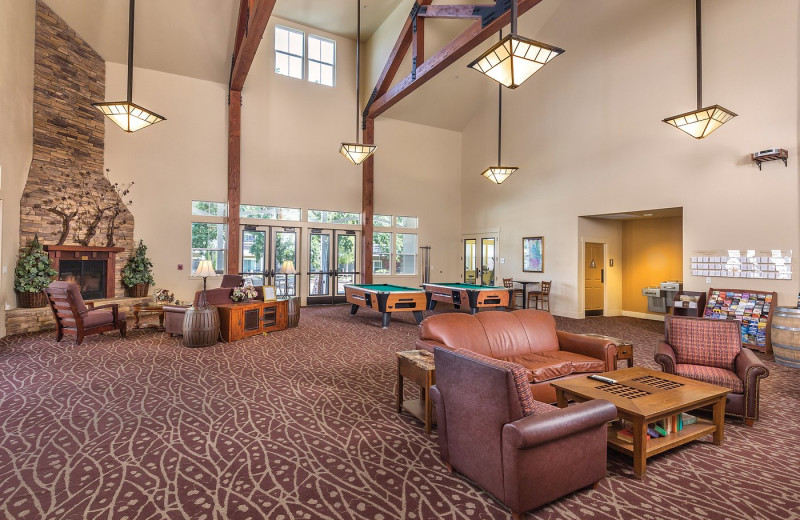 Lobby at WorldMark Windsor.