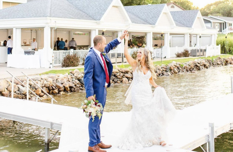 Weddings at Bay Pointe Inn Lakefront Resort.