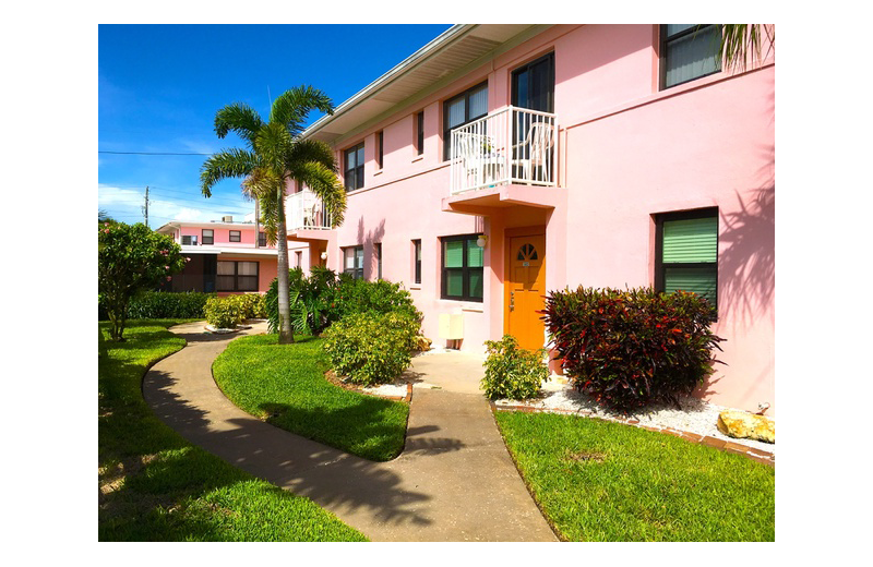 Exterior at Gulf Winds Resort Condominiums.