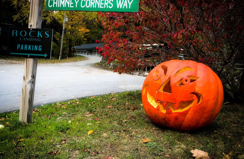 Halloween at Chimney Corners Resort.