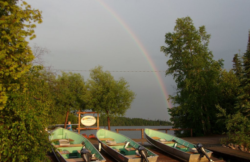 Exterior view of Rainbow Point Lodge.