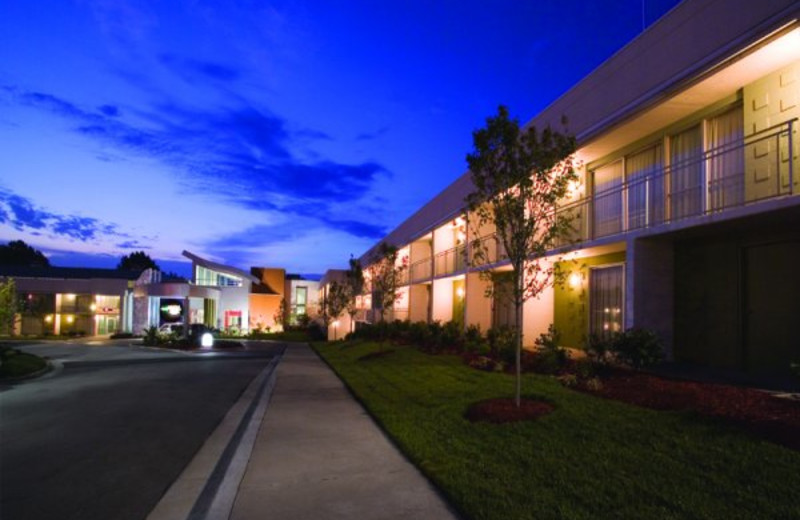 Exterior view of Oasis Hotel and Convention Center.