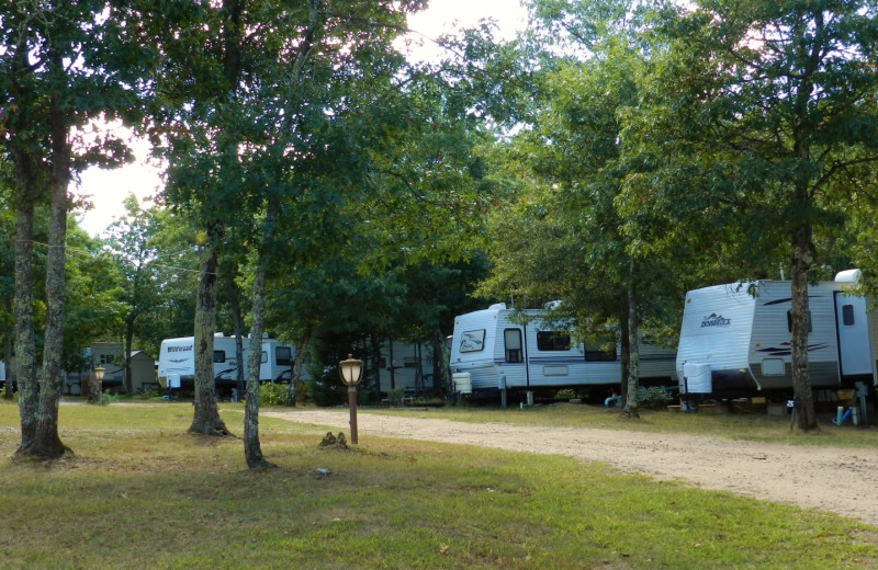 RV resort at Schatzi's 4 Seasons Resort.