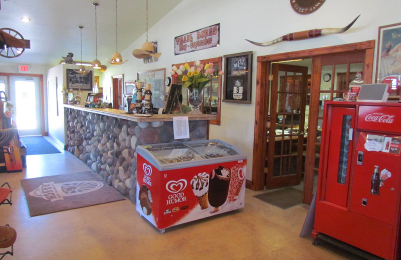 Gift shop at High Country Guest Ranch.