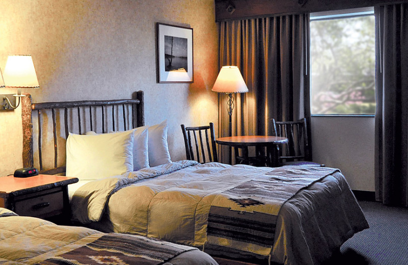 Guest room at Rocking Horse Ranch Resort.