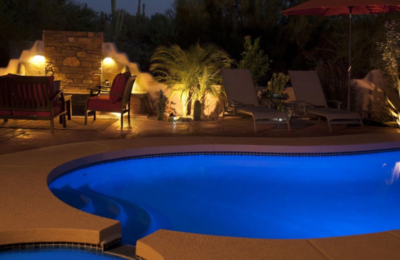 Rental pool at Latitude 8 Vacation Rentals.