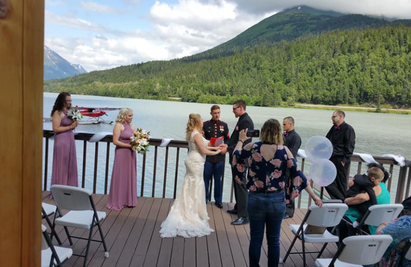 Weddings at Trail Lake Lodge.