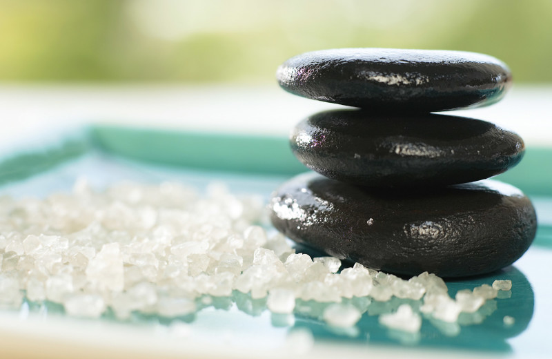 Hot stone massage at James Madison Inn.