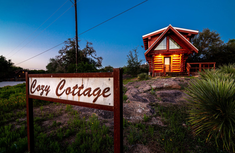 Rental exterior at Log Country Cove.