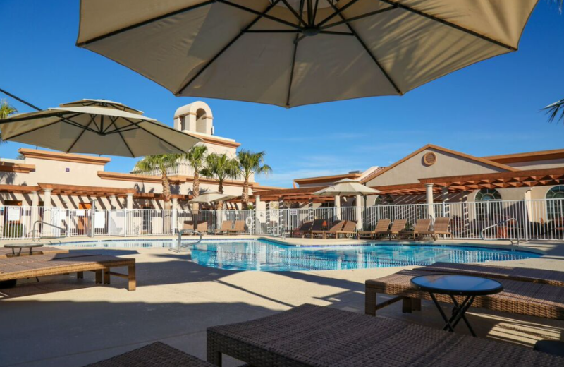 Resort pool at Roberts Resorts.