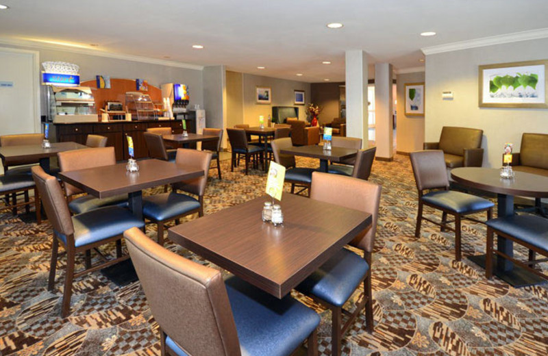 Breakfast Area at Holiday Inn Express Hotel & Suites Santa Clara