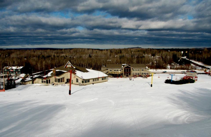 Exterior view of Big Powderhorn Mountain Resort.