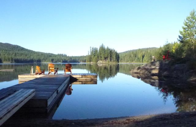 Dock at Star Lake Fishing Resort.