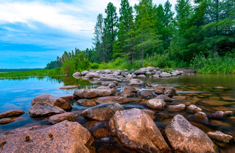 Shoreline at Rising Eagle Resort.