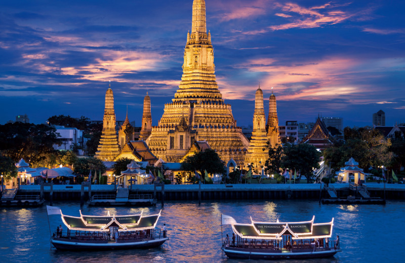 Exterior view of The Peninsula - Bangkok.