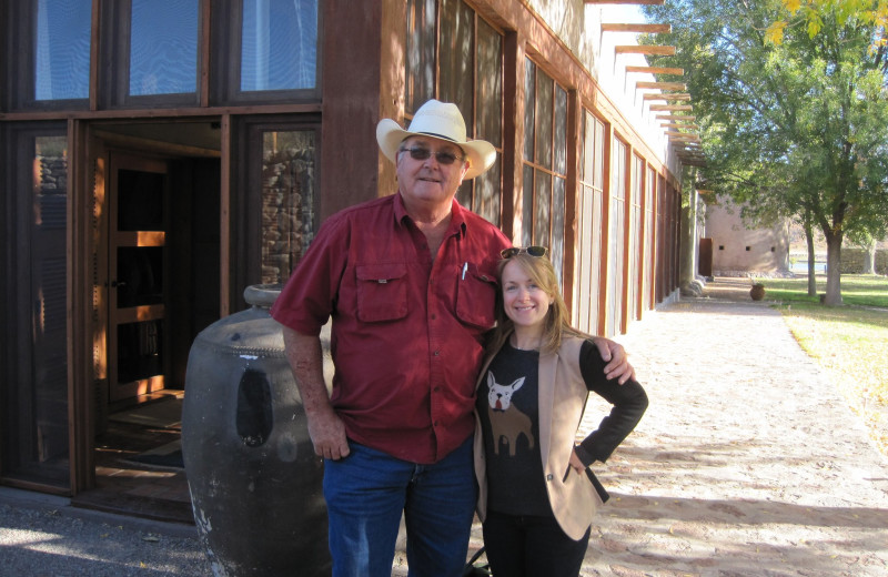 Family at Cibolo Creek Ranch.