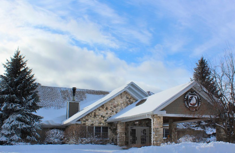 Winter at Baileys Harbor Yacht Club Resort