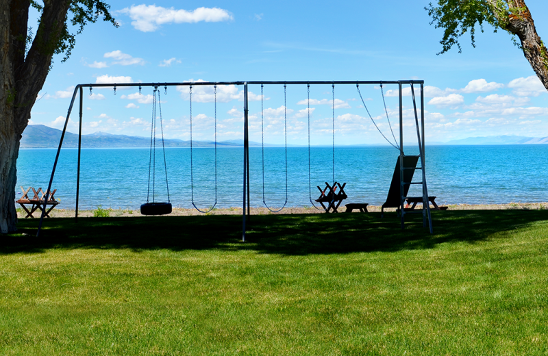 Beach at Utah Family Lodges.