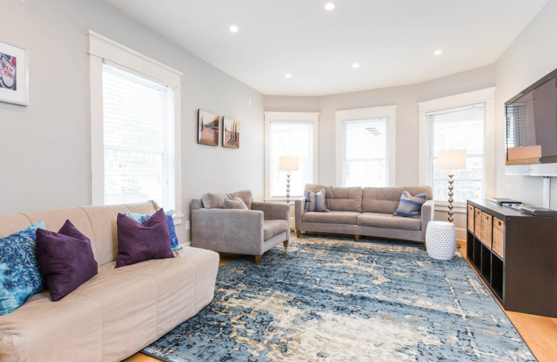 Rental living room at Swank Properties.