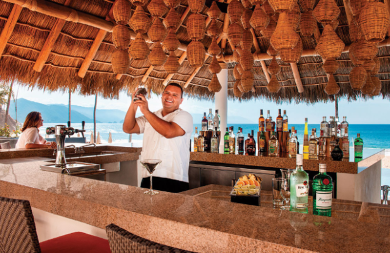 Outdoor Bar at Hyatt Ziva Puerto Vallarta