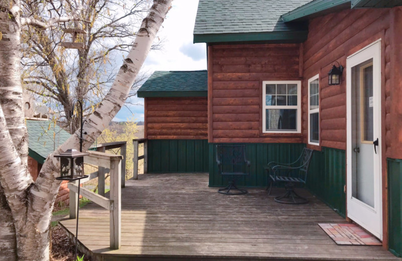 Cabin at Rose Ridge Resort.