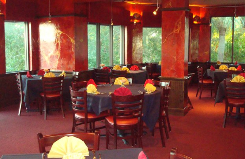 Dining area at Boca Grande Resort.