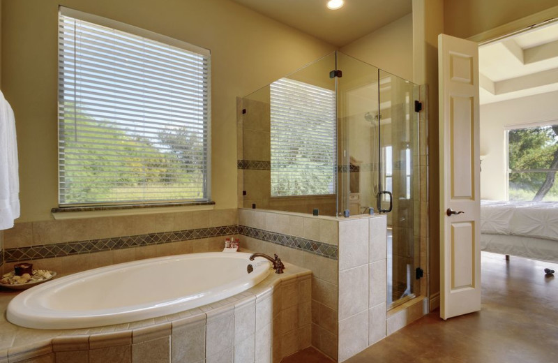 Bathroom at Hill Country Ranch at Lake Travis.