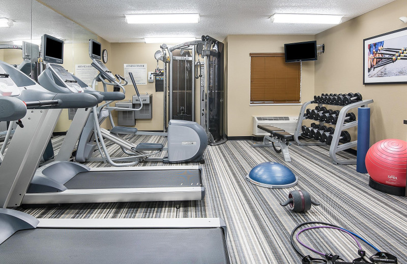 Fitness room at Candlewood Suites Durham-RTP.