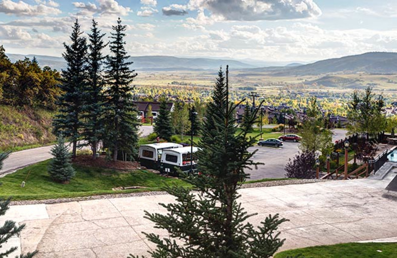 Mountain view at Bear Claw Condominiums.