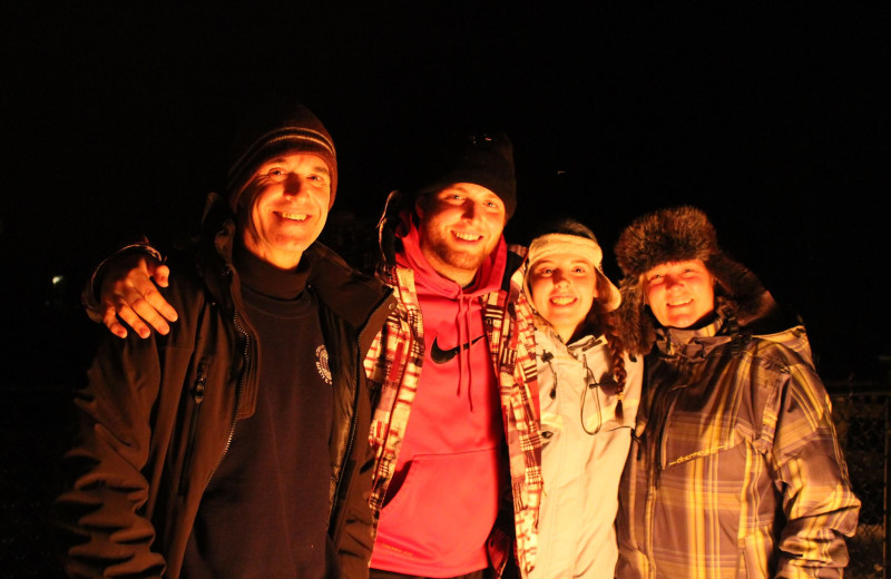 Group at Old Forge Camping Resort.