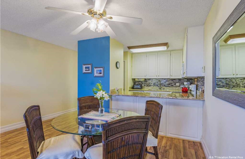 Rental kitchen at Vacation Rental Pros - Maui.