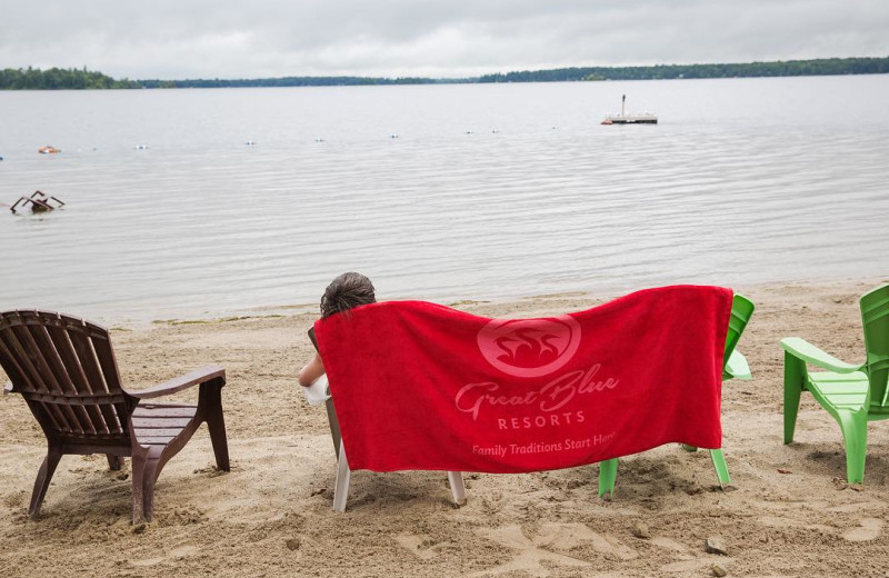 Beach at Great Blue Resorts- McCreary's Beach Resort.