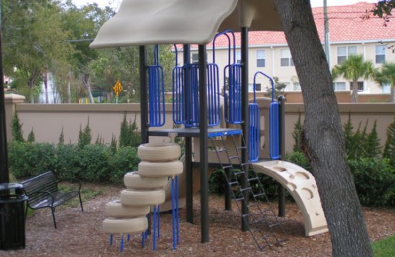 Outdoor playground at Elite Vacation Homes.