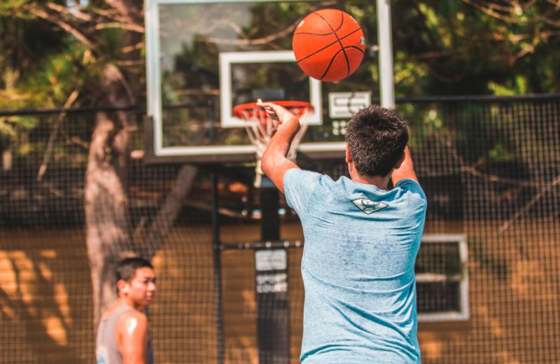 Basketball at Great Blue Resorts- Shamrock Bay Resort.